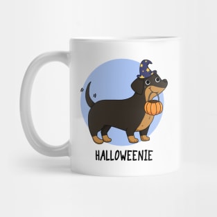 Halloweenie Cute Halloween Dachshund Dog puns are life Mug